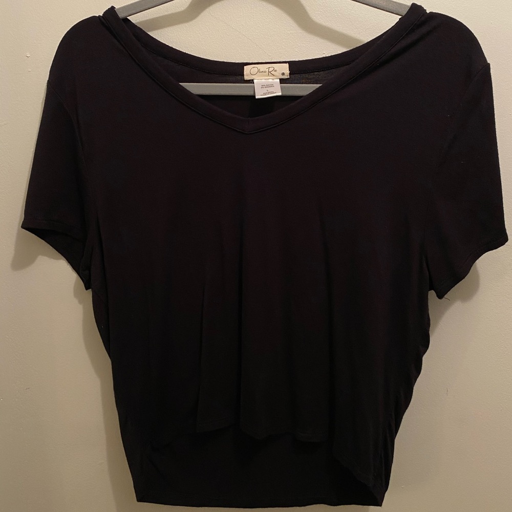 Olivia Rae black T-shirt